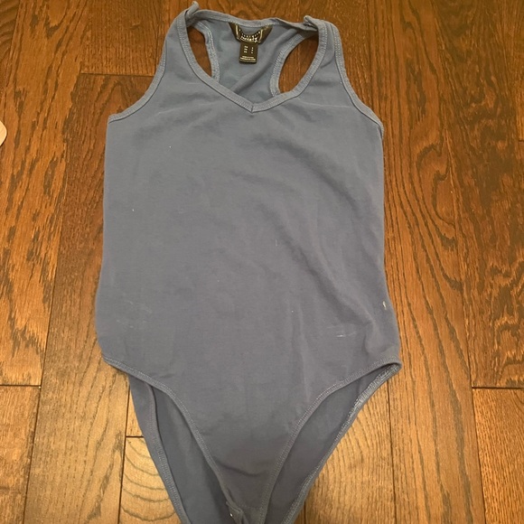 Blue Teal Streetwear society Bodysuit - Picture 1 of 5